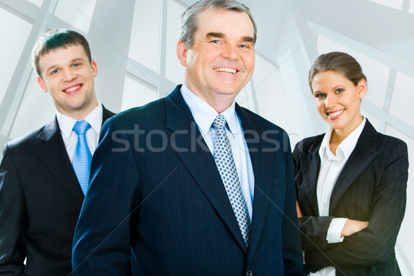 Tapasztalt vezető portré idős főnök néz Stock fotó © pressmaster