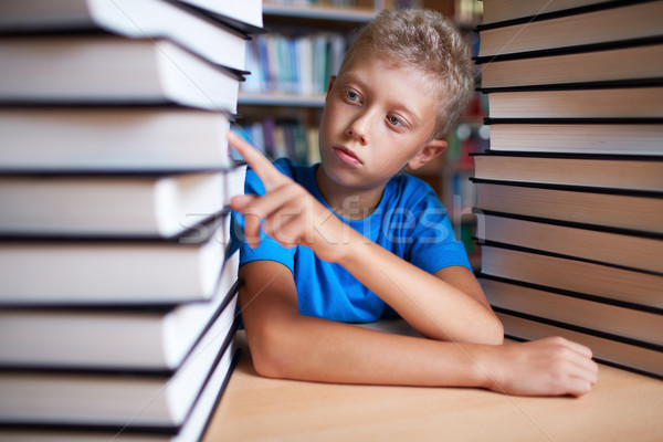 I love books Stock photo © pressmaster