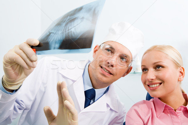 Stock photo: Showing x-ray photography