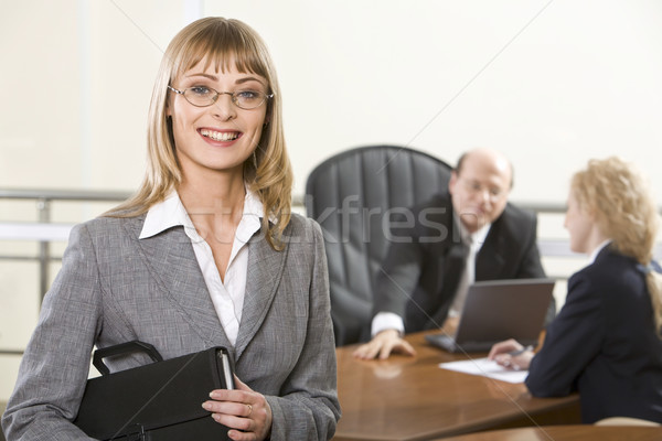 Successful interview Stock photo © pressmaster