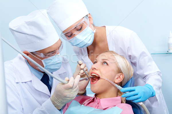 Stock photo: Healing of teeth