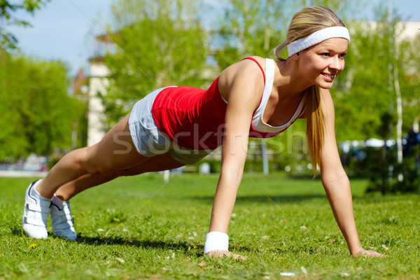 Physical exercise Stock photo © pressmaster
