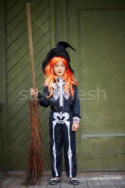 Halloween girl Stock photo © pressmaster