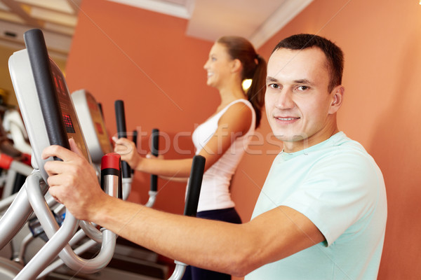 In fitness club Stock photo © pressmaster