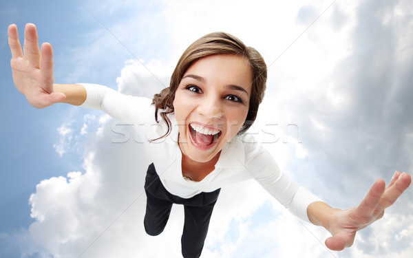 Flying in heaven Stock photo © pressmaster