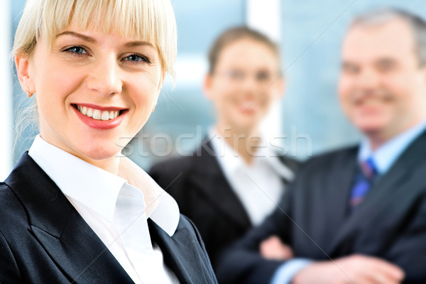 Visage employé portrait costume personnes affaires Photo stock © pressmaster