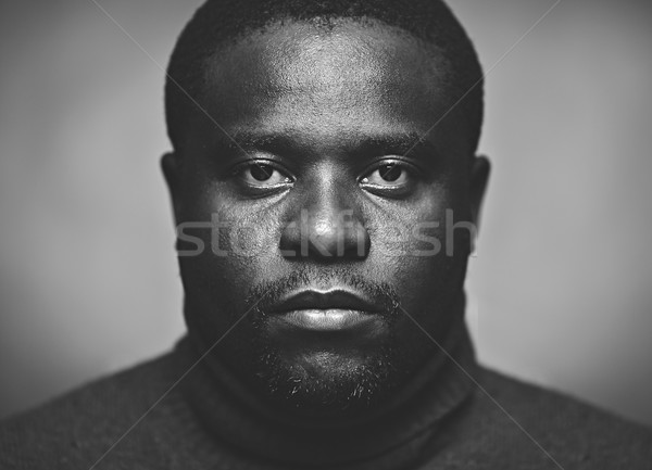 серьезный человека изображение парень глядя Сток-фото © pressmaster