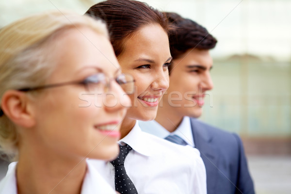 Feminino líder bem sucedido negócio olhando cara Foto stock © pressmaster