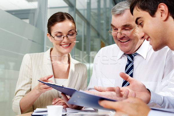 Successful report Stock photo © pressmaster
