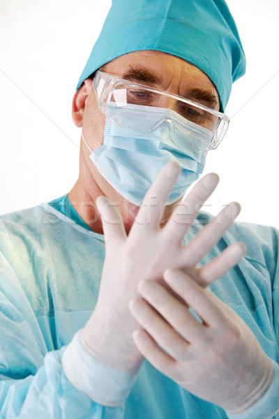 Stock fotó: Kéz · sebész · közelkép · munka · orvosi · háttér