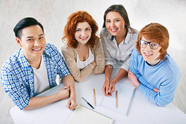College learners Stock photo © pressmaster