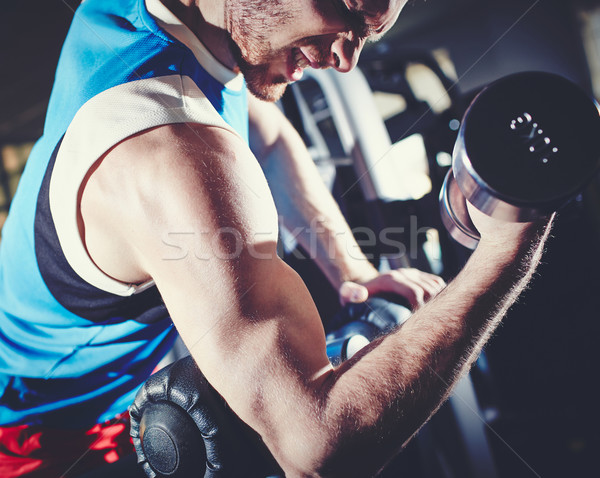 Strengthening muscles Stock photo © pressmaster