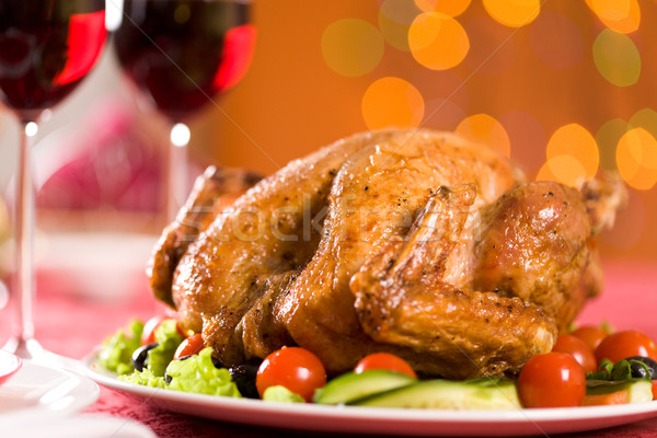 Roasted poultry Stock photo © pressmaster