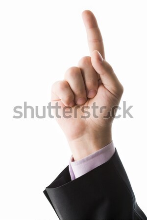 Pointing upwards Stock photo © pressmaster