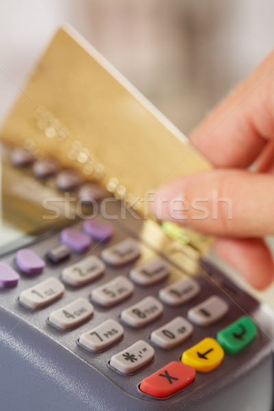 Paying for goods Stock photo © pressmaster