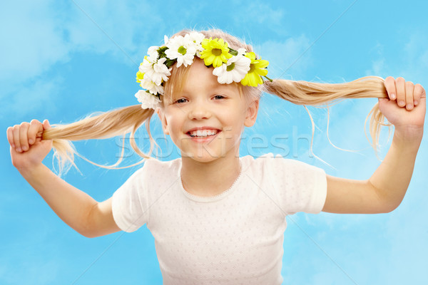 Happy girl Stock photo © pressmaster