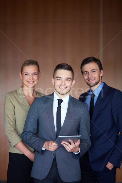 Three business partners Stock photo © pressmaster