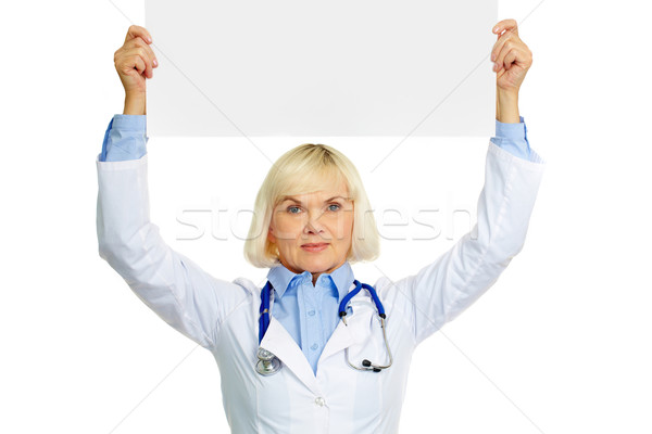 Medical announcement Stock photo © pressmaster