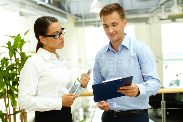 Business considerations Stock photo © pressmaster