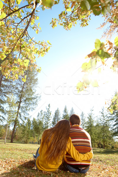 Couple in park Stock photo © pressmaster