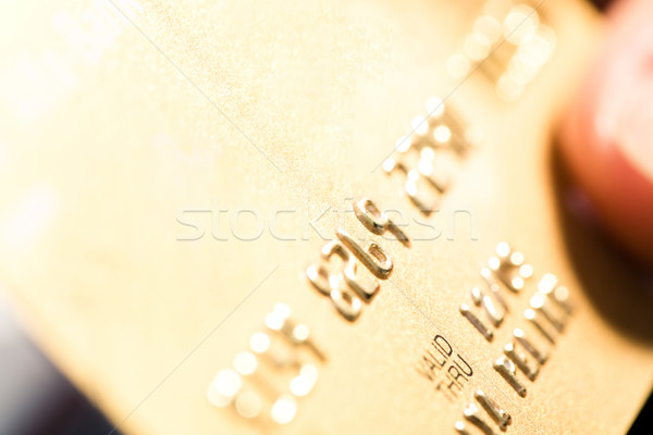 Close-up of card   Stock photo © pressmaster