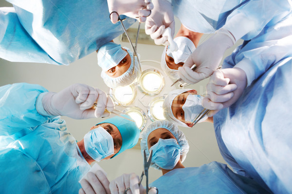 Operáció alatt kilátás sebészek tart orvosi Stock fotó © pressmaster