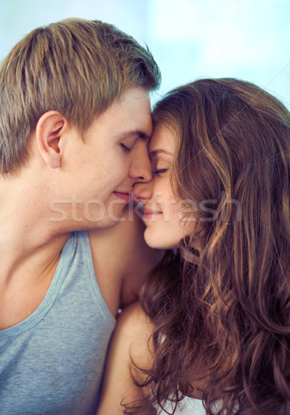 Affection toucher femme amour couple [[stock_photo]] © pressmaster