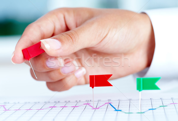 Stock photo: For realization of plan   