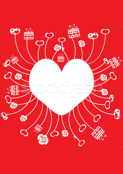 valentine-card Stock photo © pressmaster