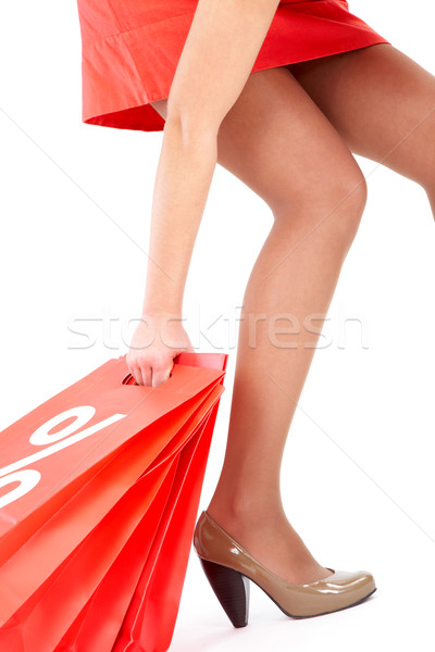 Carrying bags Stock photo © pressmaster