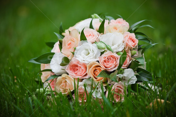 Ramo de la boda amor diseno hoja planta Foto stock © prg0383