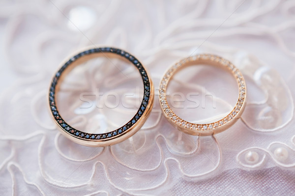 gold wedding rings Stock photo © prg0383