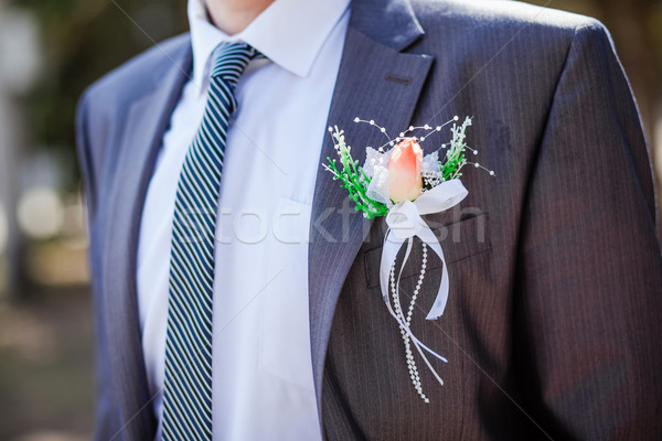 жених человека галстук мужчины женат празднования Сток-фото © prg0383
