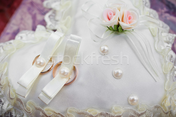 gold wedding rings Stock photo © prg0383