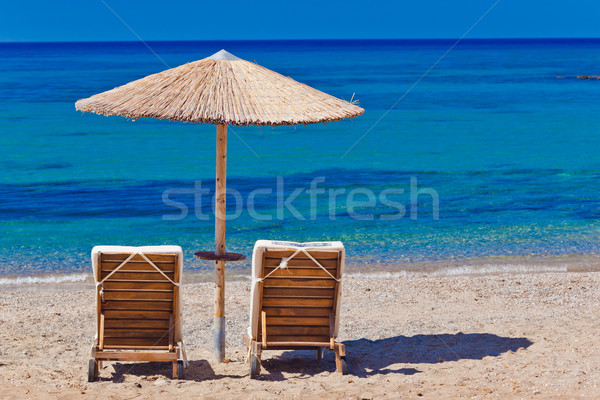 мнение Греция пляж небе Сток-фото © prg0383