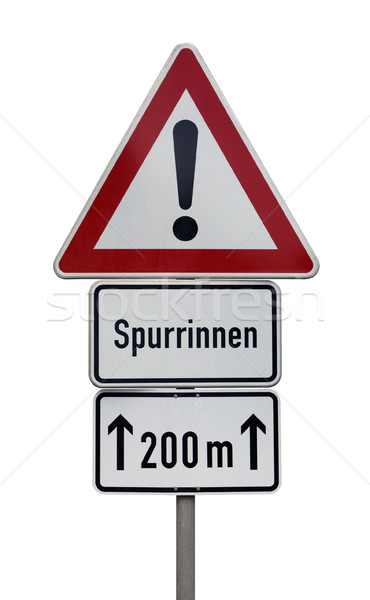 german road signs Stock photo © prill