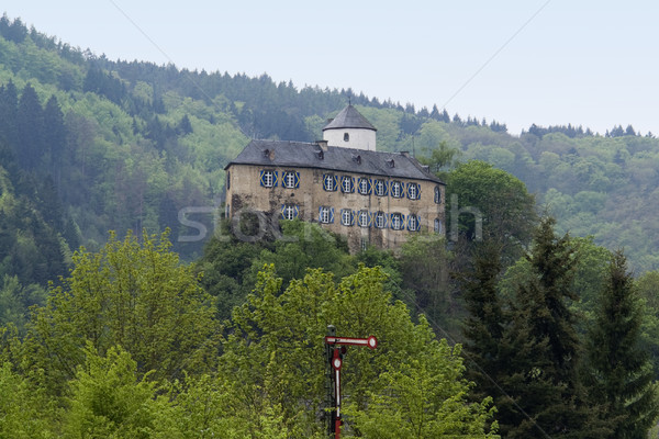 small castle in the Eifel Stock photo © prill