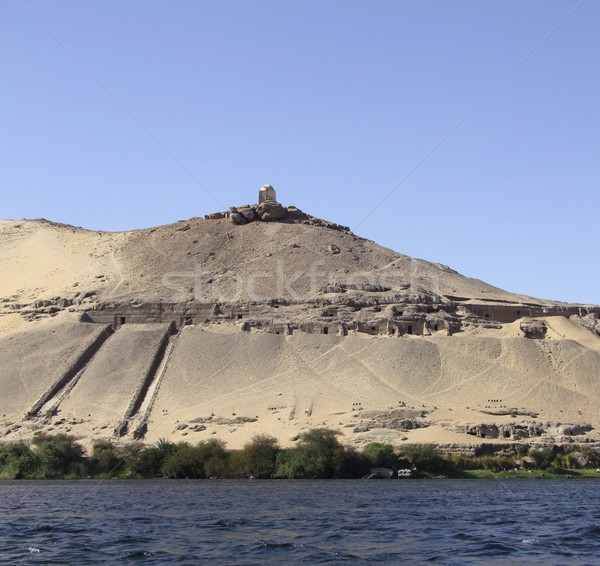 mausoleum near Aswan Stock photo © prill