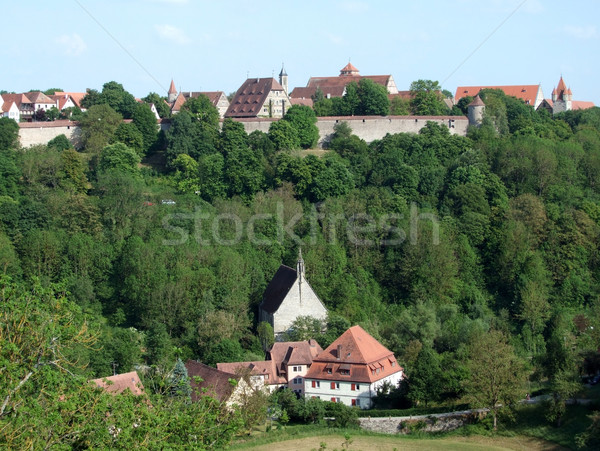 Rothenburg ob der Tauber Stock photo © prill