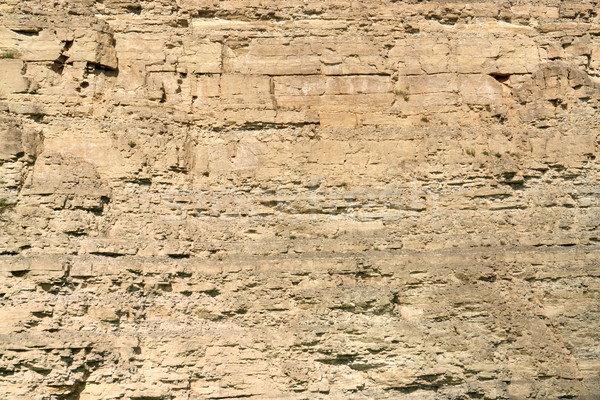 layered rock face Stock photo © prill