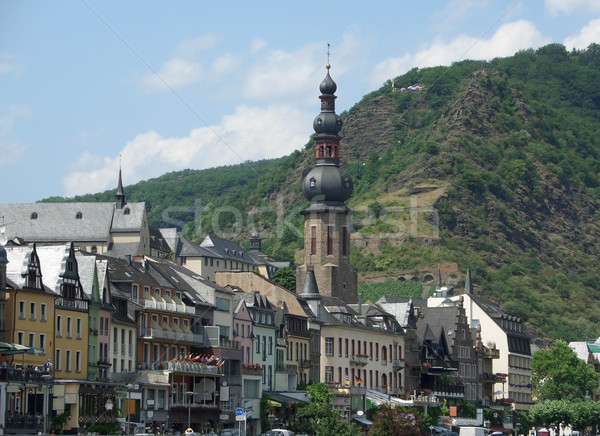 Cochem at river Moselle  Stock photo © prill