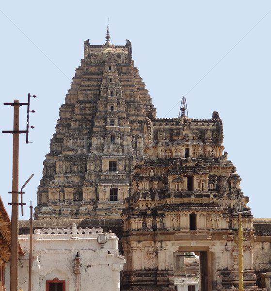 Virupaksha Temple at Vijayanagara Stock photo © prill