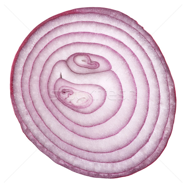 Stock photo: sliced shallot