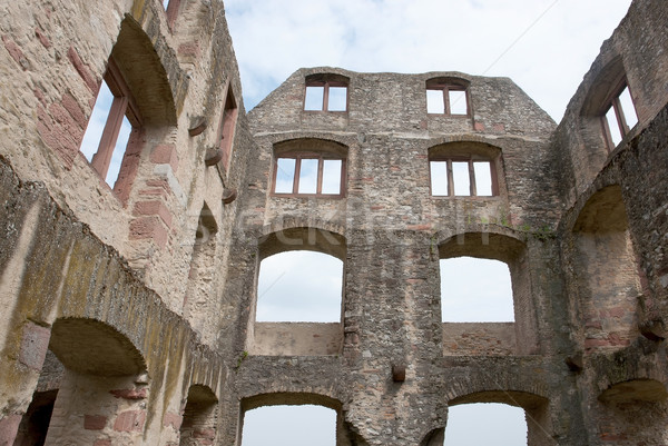 castle ruin in Oppenheim Stock photo © prill