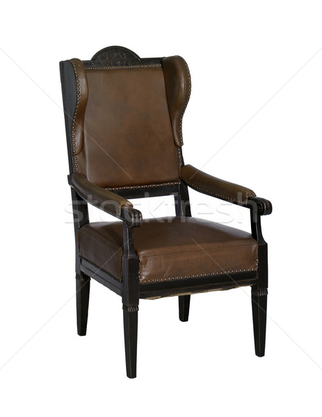 nostalgic wing chair Stock photo © prill