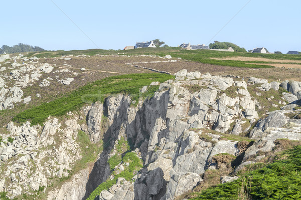 Pointe du Van in Brittany Stock photo © prill