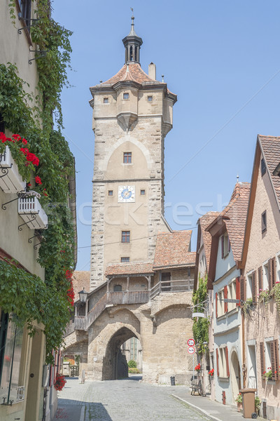 Rothenburg ob der Tauber Stock photo © prill