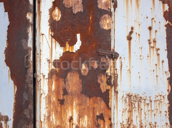 rusty metallic background Stock photo © prill