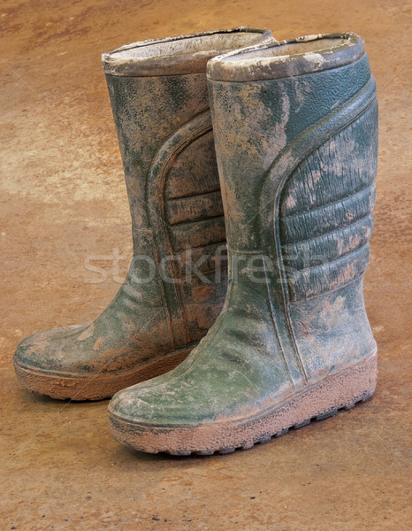 dirty gumboots Stock photo © prill