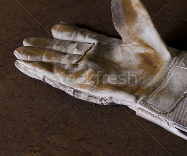 dirty working glove Stock photo © prill